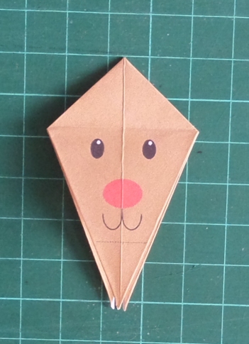 Origami reindeer