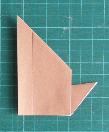Origami reindeer