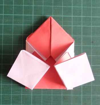 Origami Santa