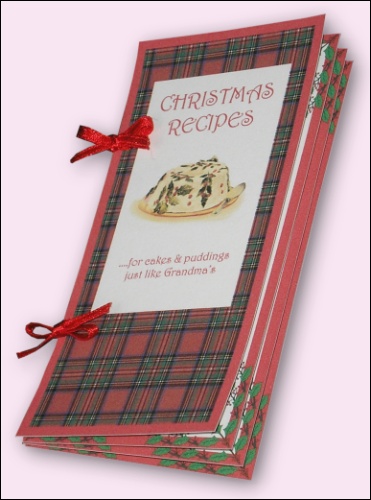 Project - Christmas Recipe Book