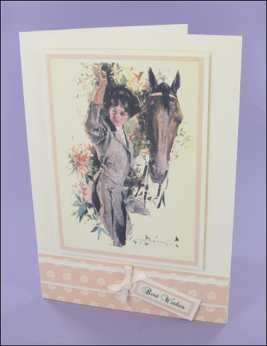 Project - Neigh Best Wishes card
