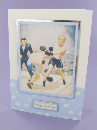 Project - Boxing Birthday card