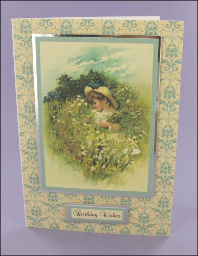 Project - Among the Flowers card