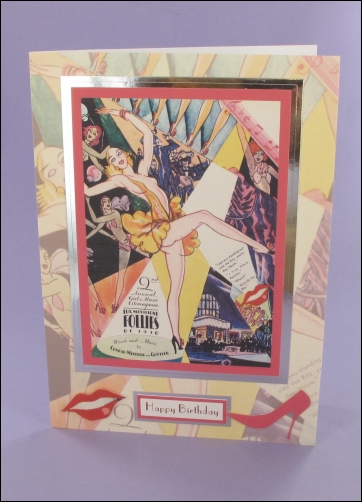Project - Follies of 1930 card