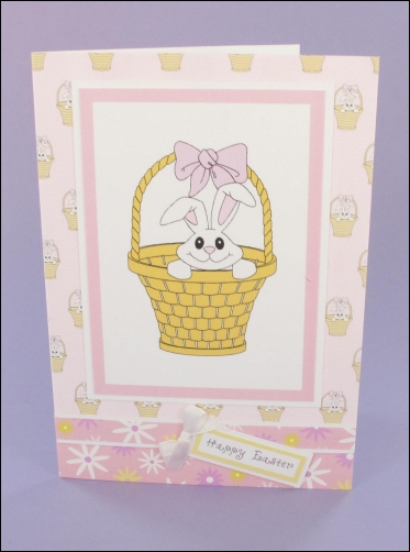 Project - Cute Bunny Easter card